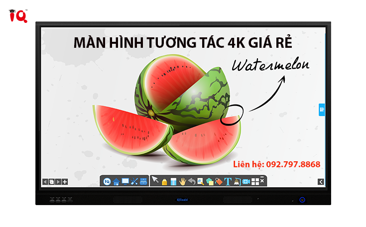 màn hình tương tác iqtouch giá rẻ